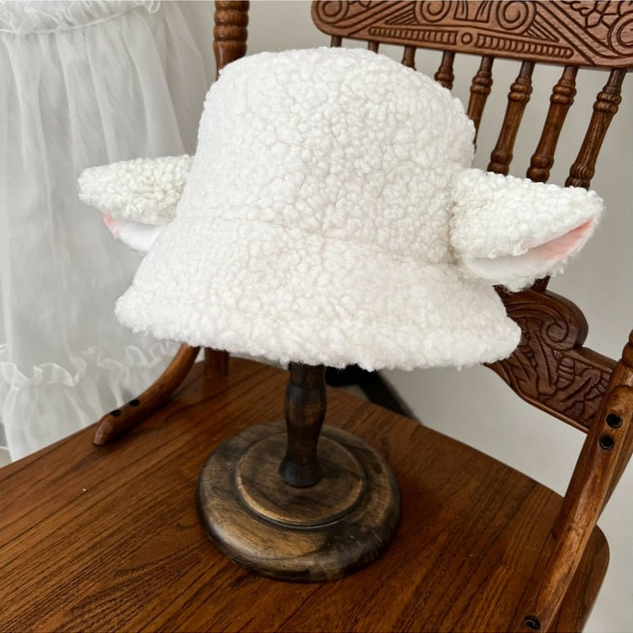 Y2k Kawaii Sheep Ear Hat