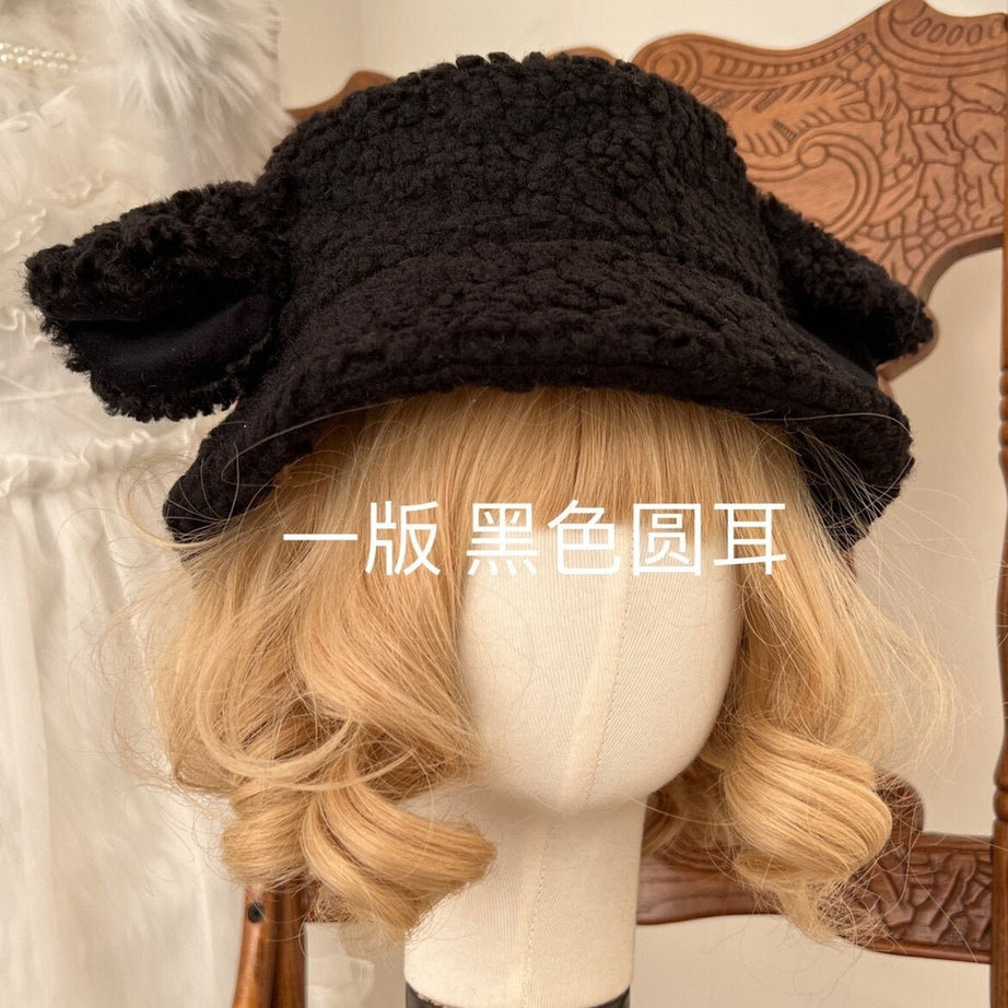 Y2k Kawaii Sheep Ear Hat