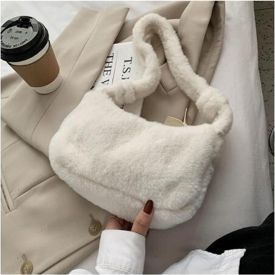 Y2k Kawaii Soft Plush Shoulder Bag