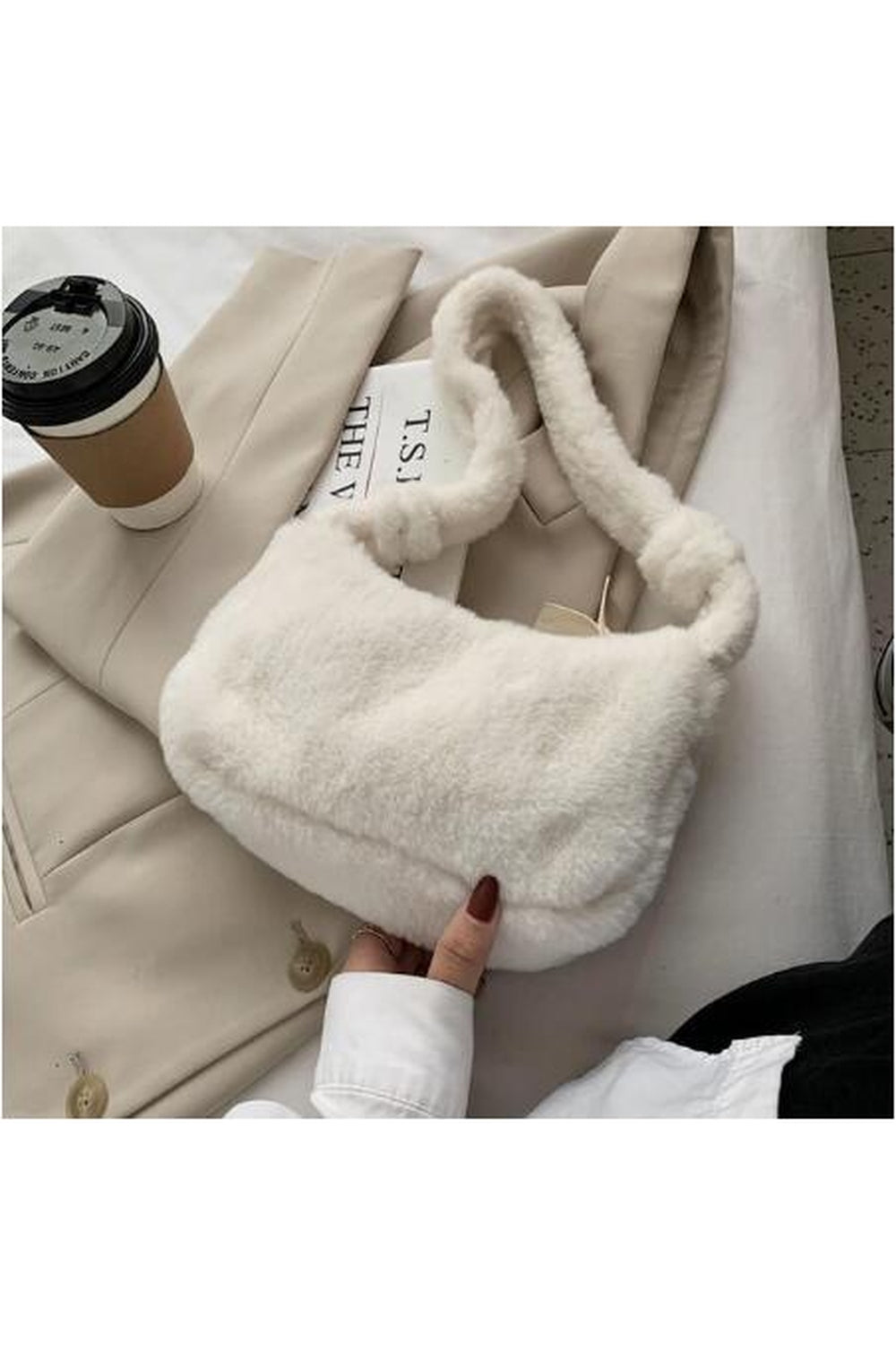 Y2k Kawaii Soft Plush Shoulder Bag