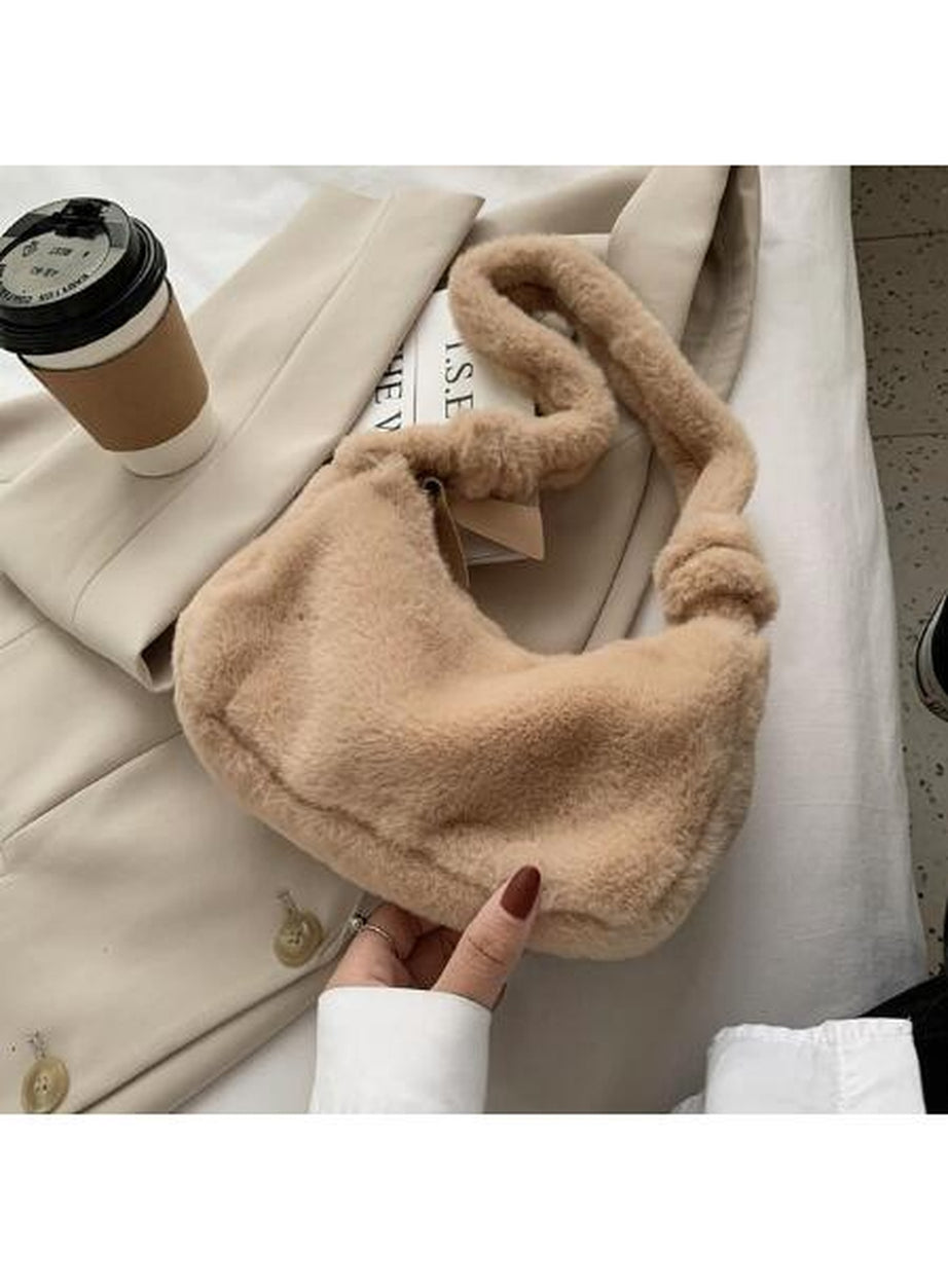 Y2k Kawaii Soft Plush Shoulder Bag