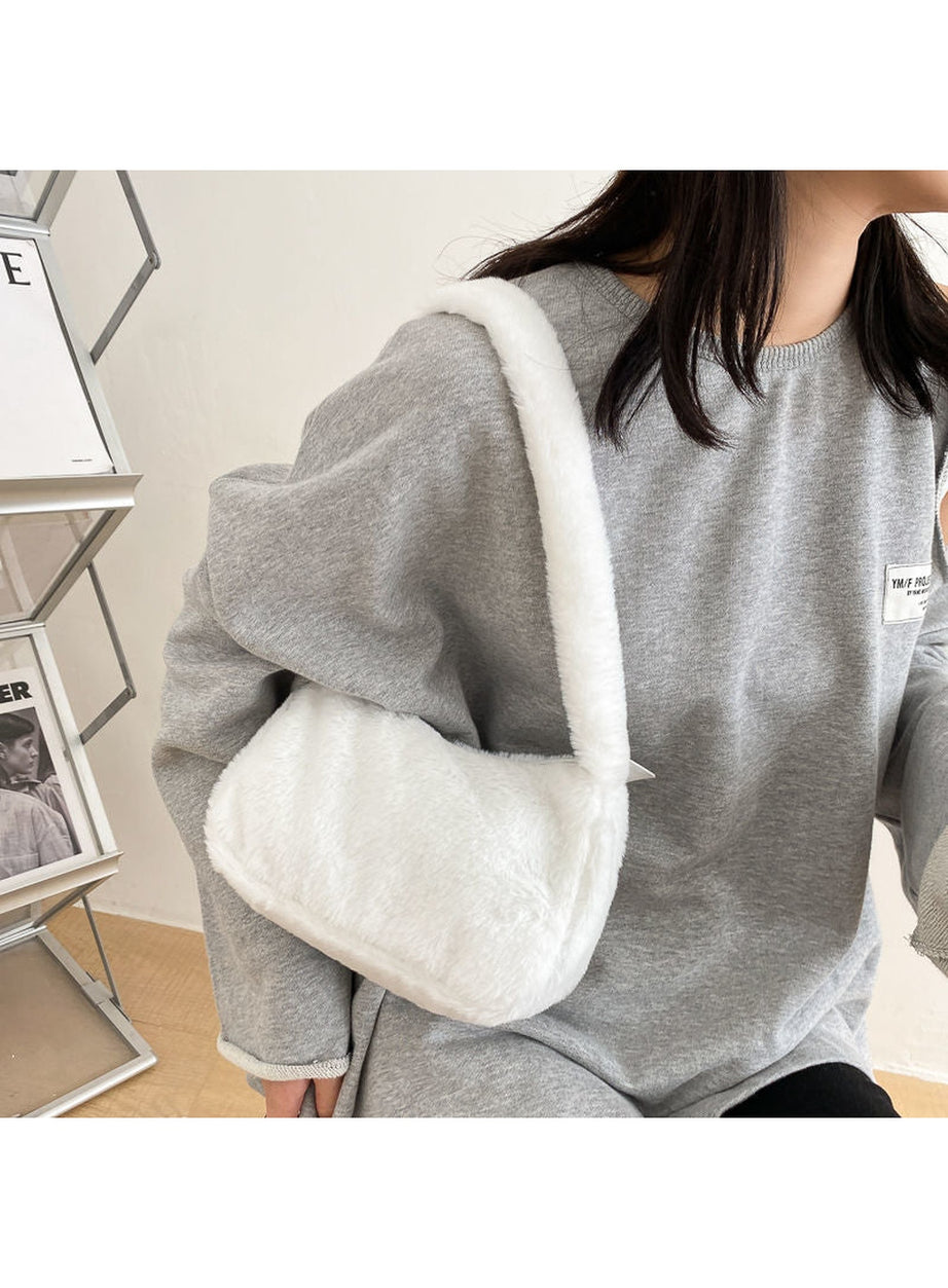 Y2k Kawaii Soft Plush Shoulder Bag