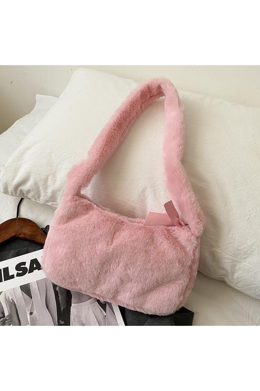 Y2k Kawaii Soft Plush Shoulder Bag