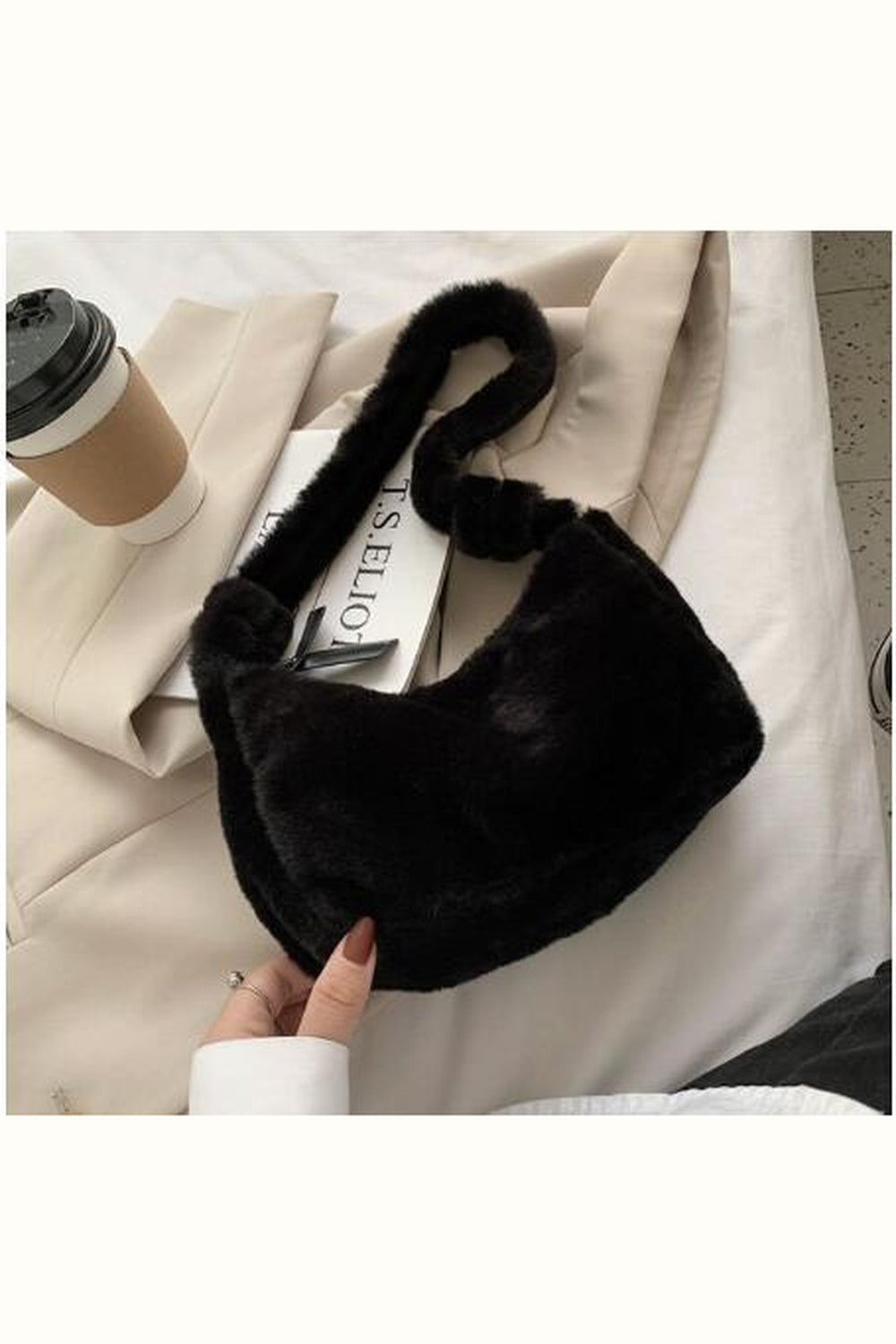 Y2k Kawaii Soft Plush Shoulder Bag