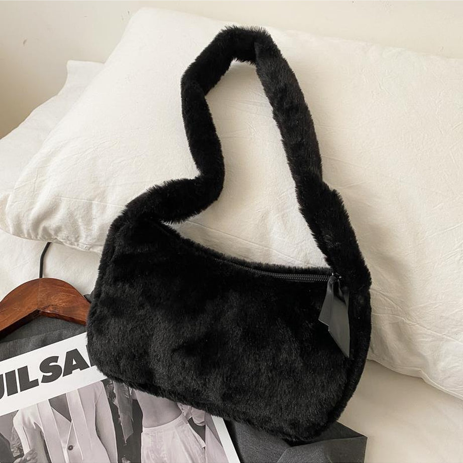 Y2k Kawaii Soft Plush Shoulder Bag
