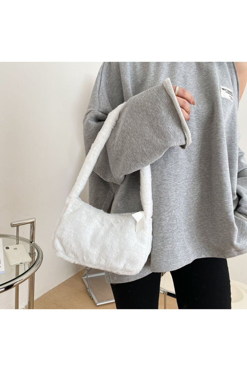 Y2k Kawaii Soft Plush Shoulder Bag