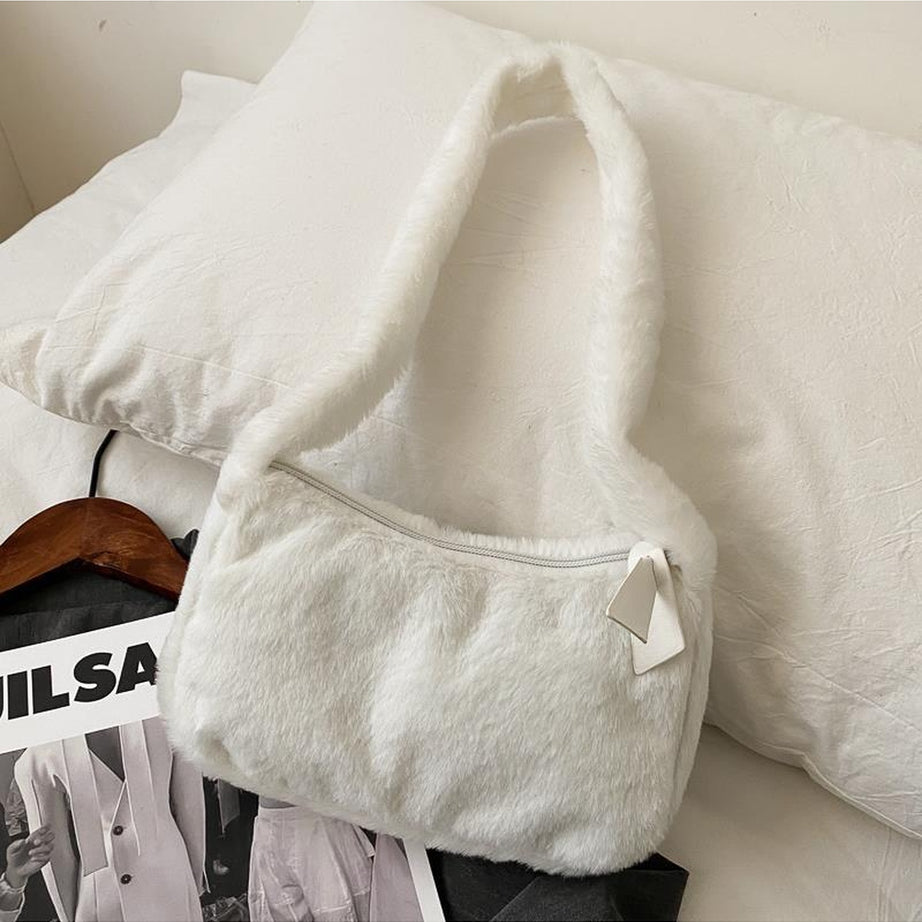 Y2k Kawaii Soft Plush Shoulder Bag
