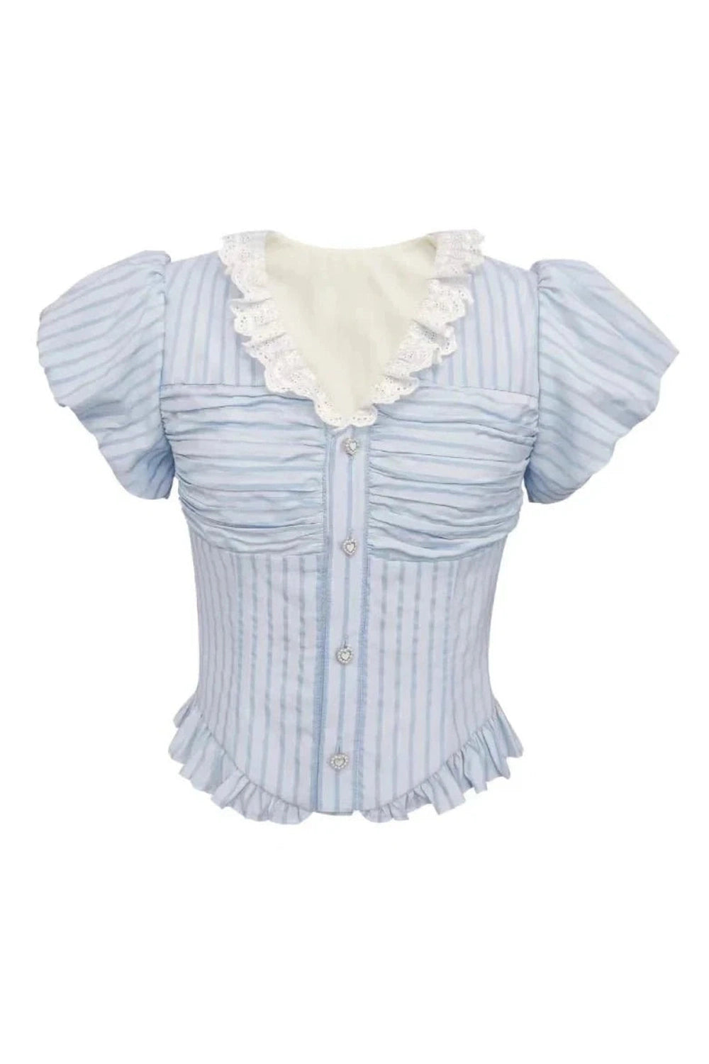 Y2k Kawaii Stripe Suit Set