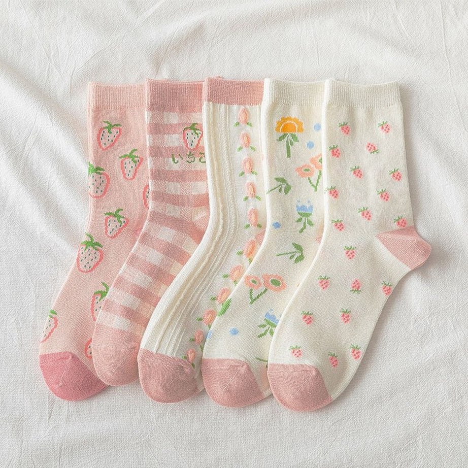 Y2k Kawaii Style Funny Socks