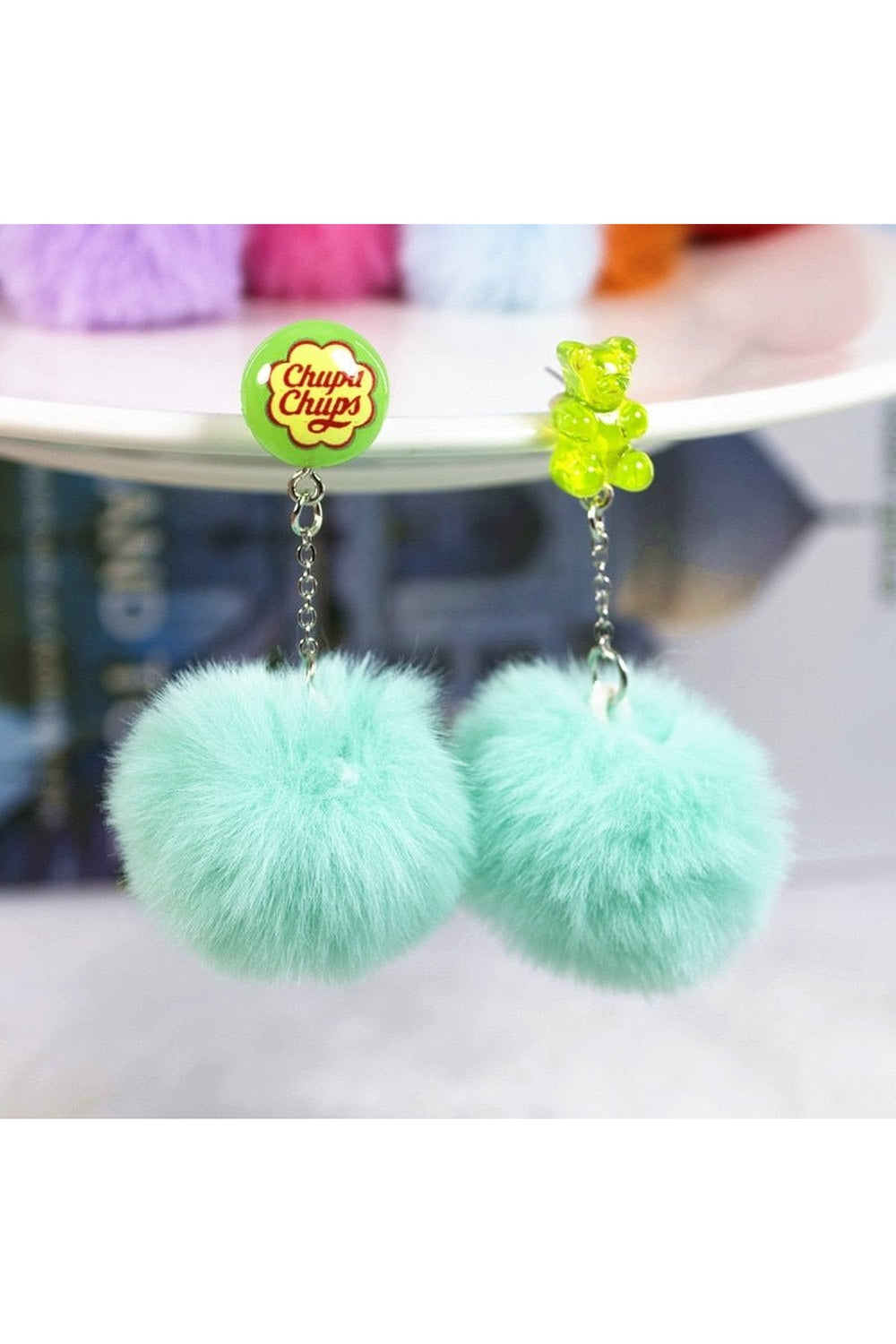 Y2k Kidcore Multicolor Candy Charms Earrings