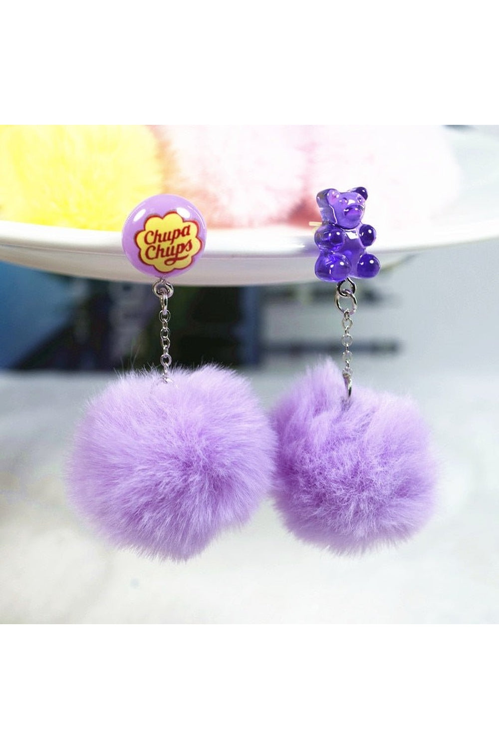 Y2k Kidcore Multicolor Candy Charms Earrings