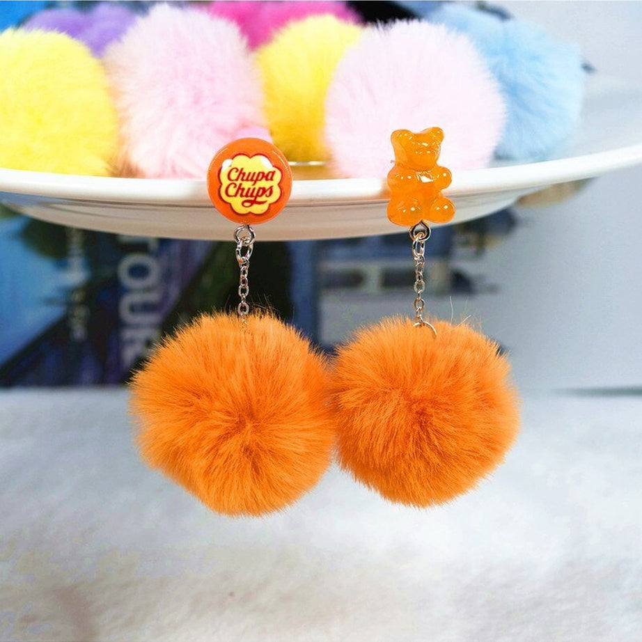 Y2k Kidcore Multicolor Candy Charms Earrings