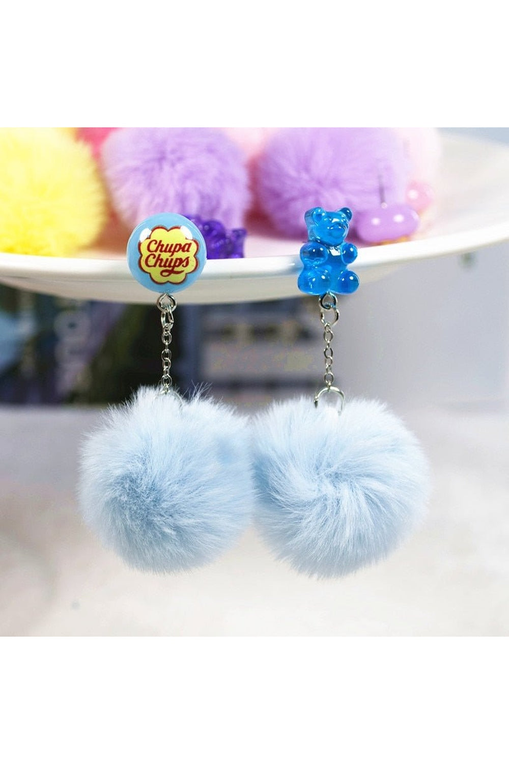 Y2k Kidcore Multicolor Candy Charms Earrings