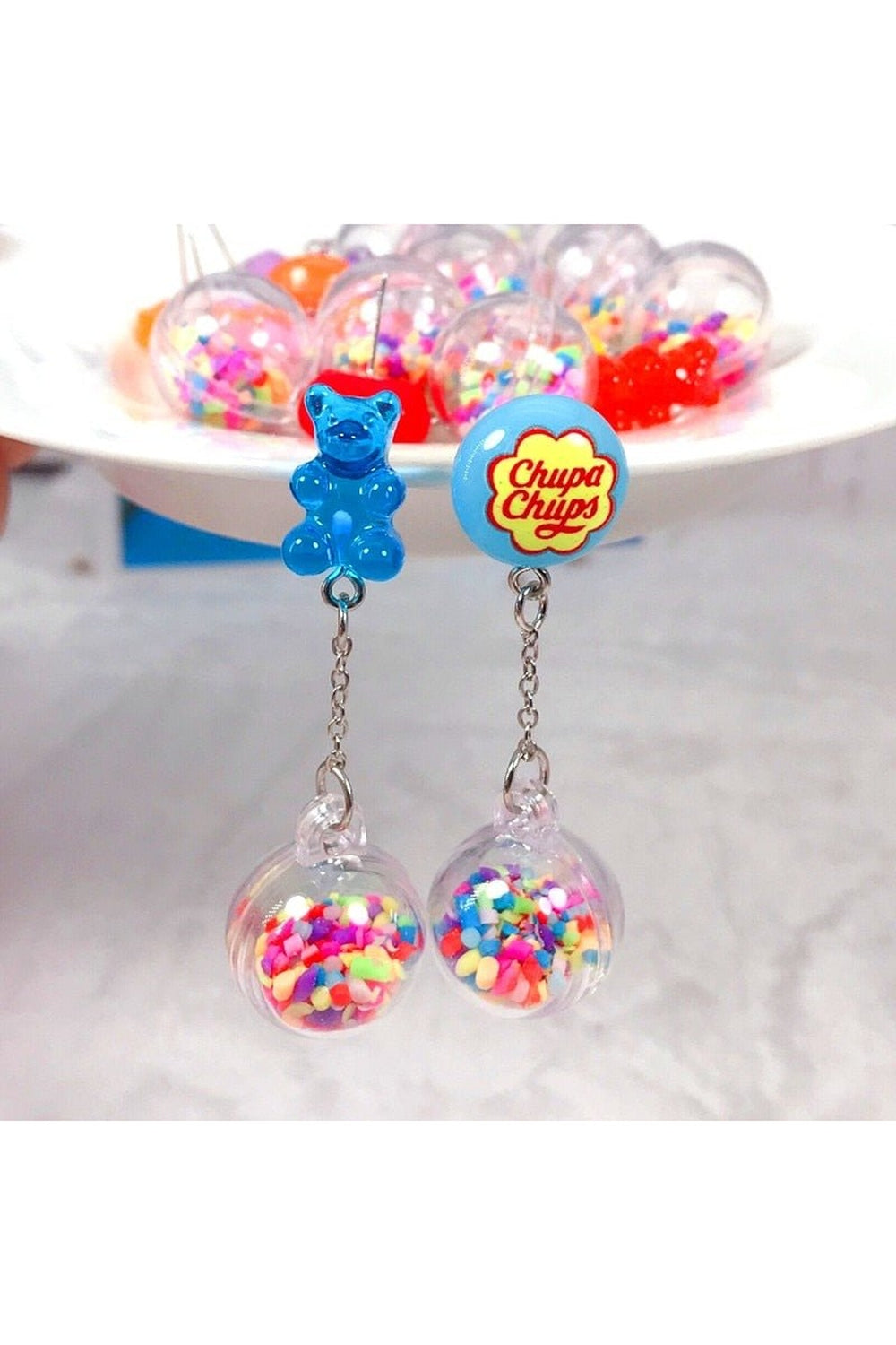 Y2k Kidcore Multicolor Candy Charms Earrings