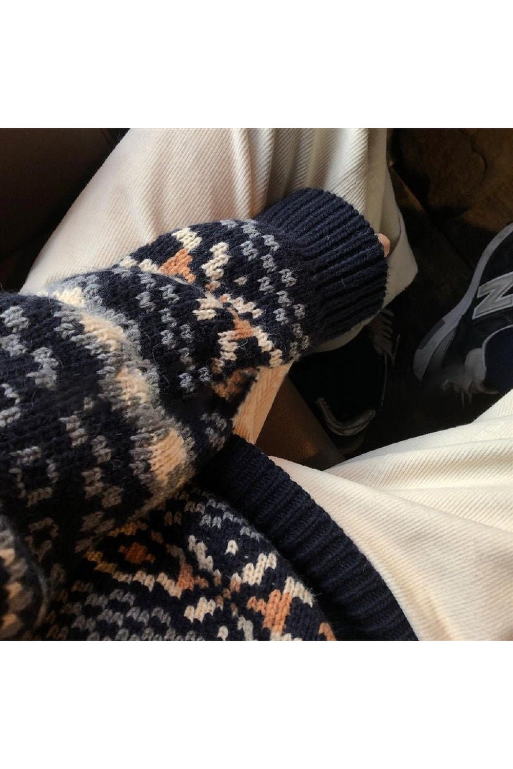 Y2k Knitted Retro Vintage Sweater