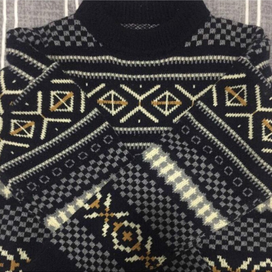Y2k Knitted Retro Vintage Sweater