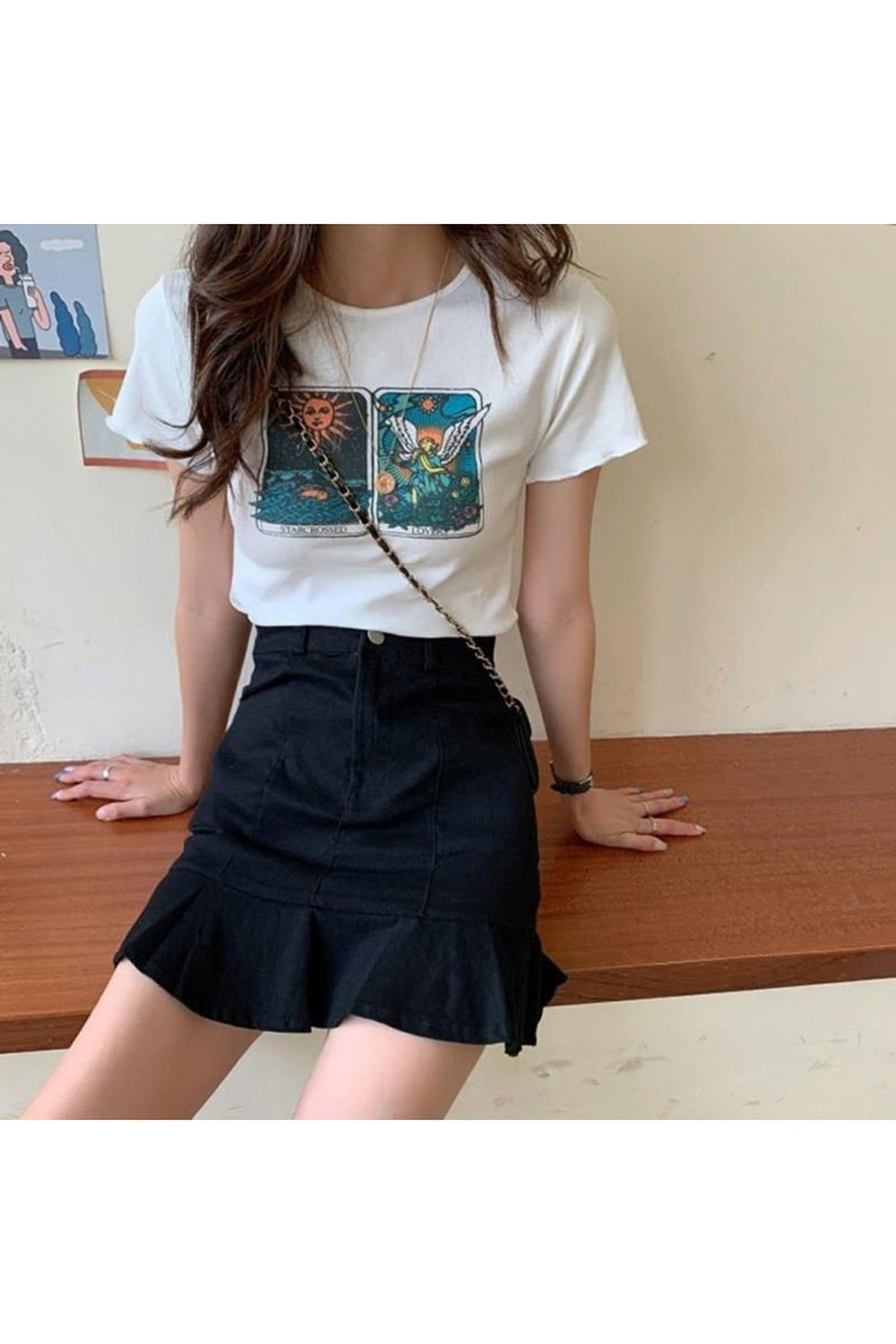 Y2k Korean Aesthetic Elegant Skirt