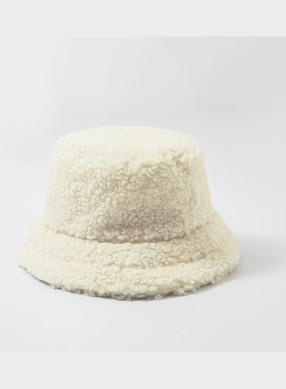 Y2k Korean Artificial Fur Hat