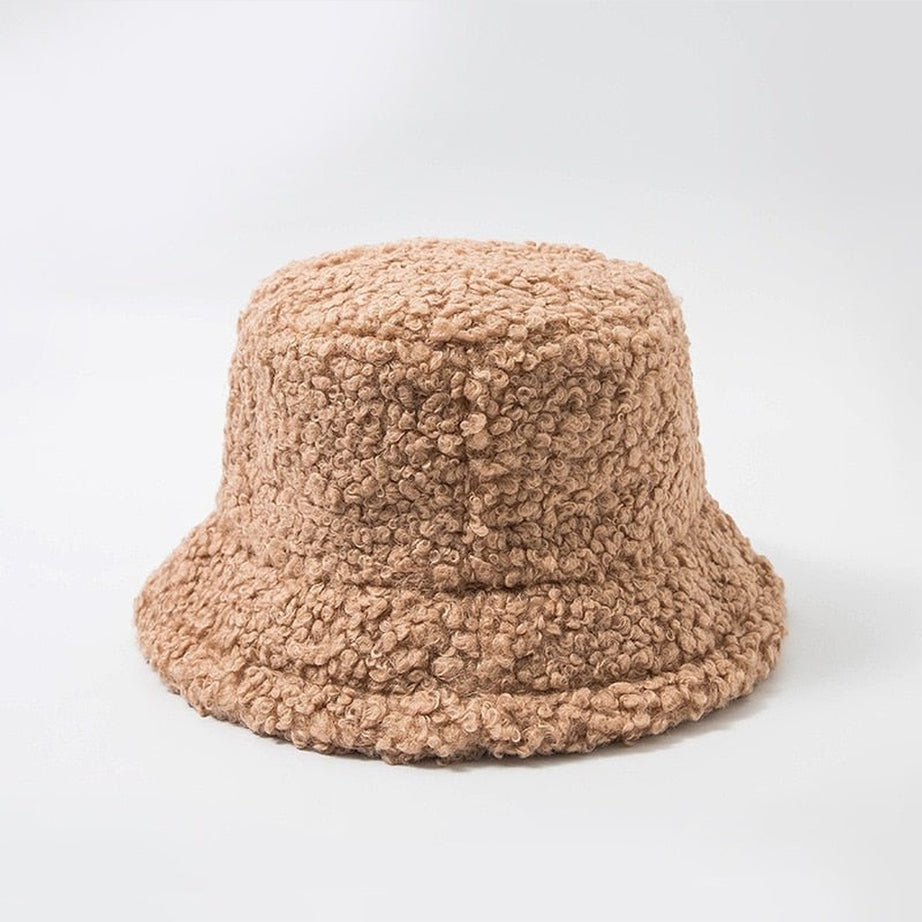 Y2k Korean Artificial Fur Hat