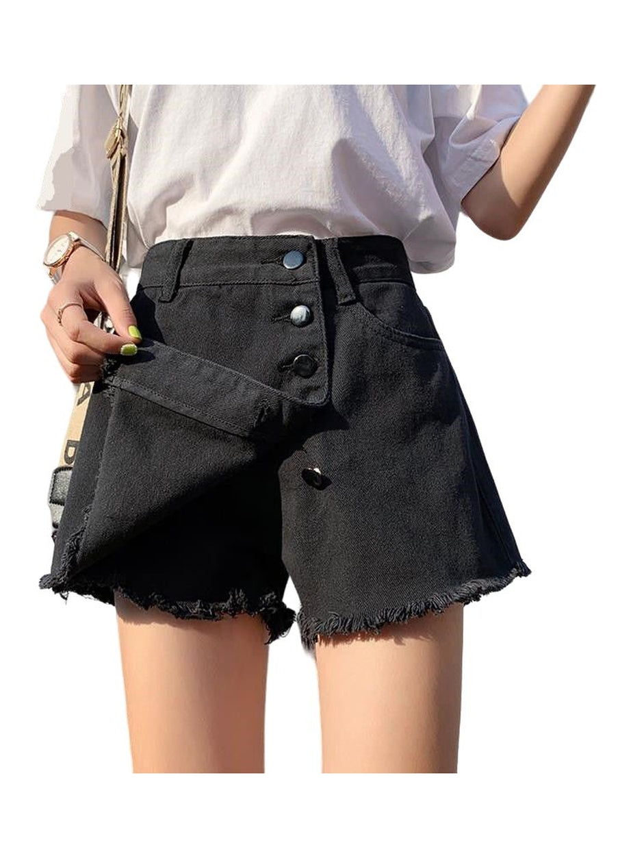 Y2k Korean Casual Denim Skirt