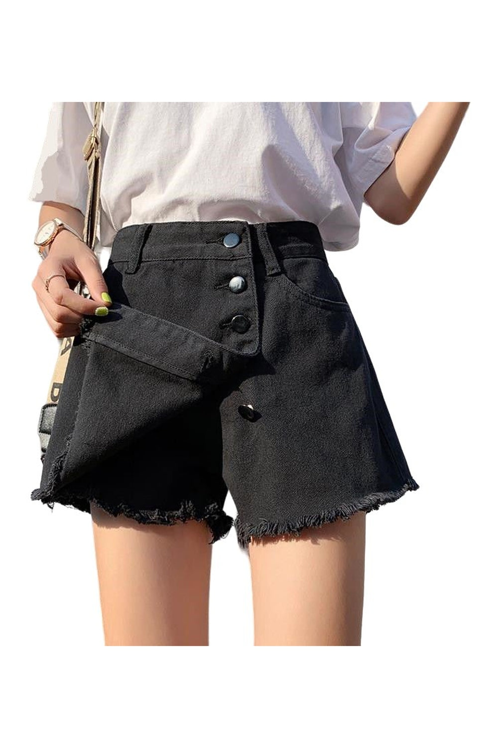 Y2k Korean Casual Denim Skirt