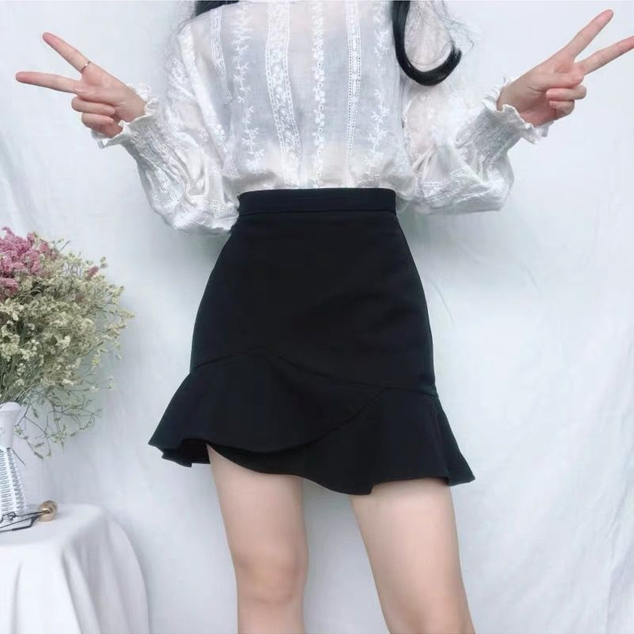 Y2k Korean Casual Mini Skirt