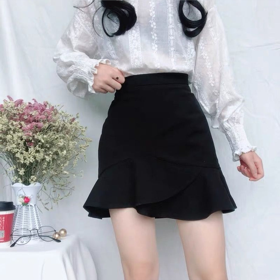 Y2k Korean Casual Mini Skirt