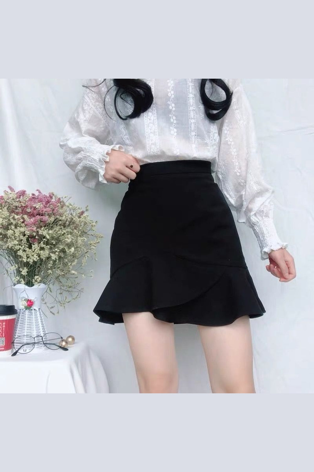 Y2k Korean Casual Mini Skirt