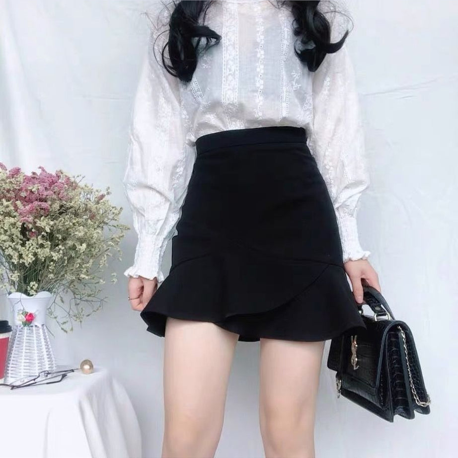 Y2k Korean Casual Mini Skirt