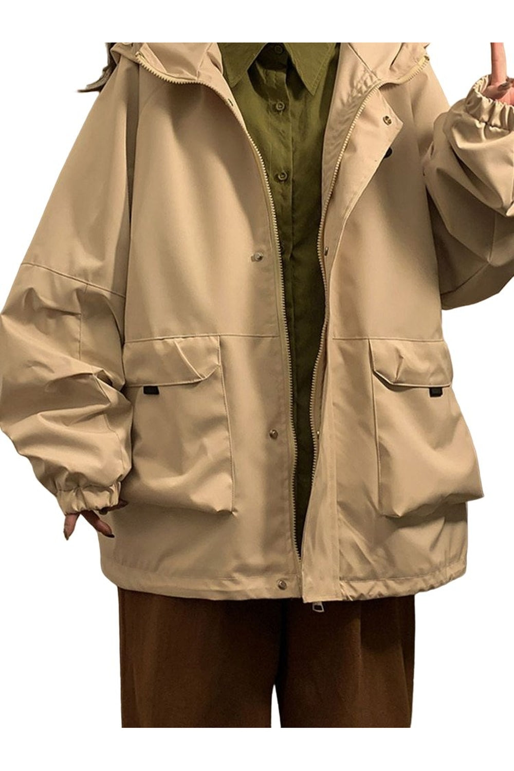 Y2k Korean Harajuku Zipper Jacket