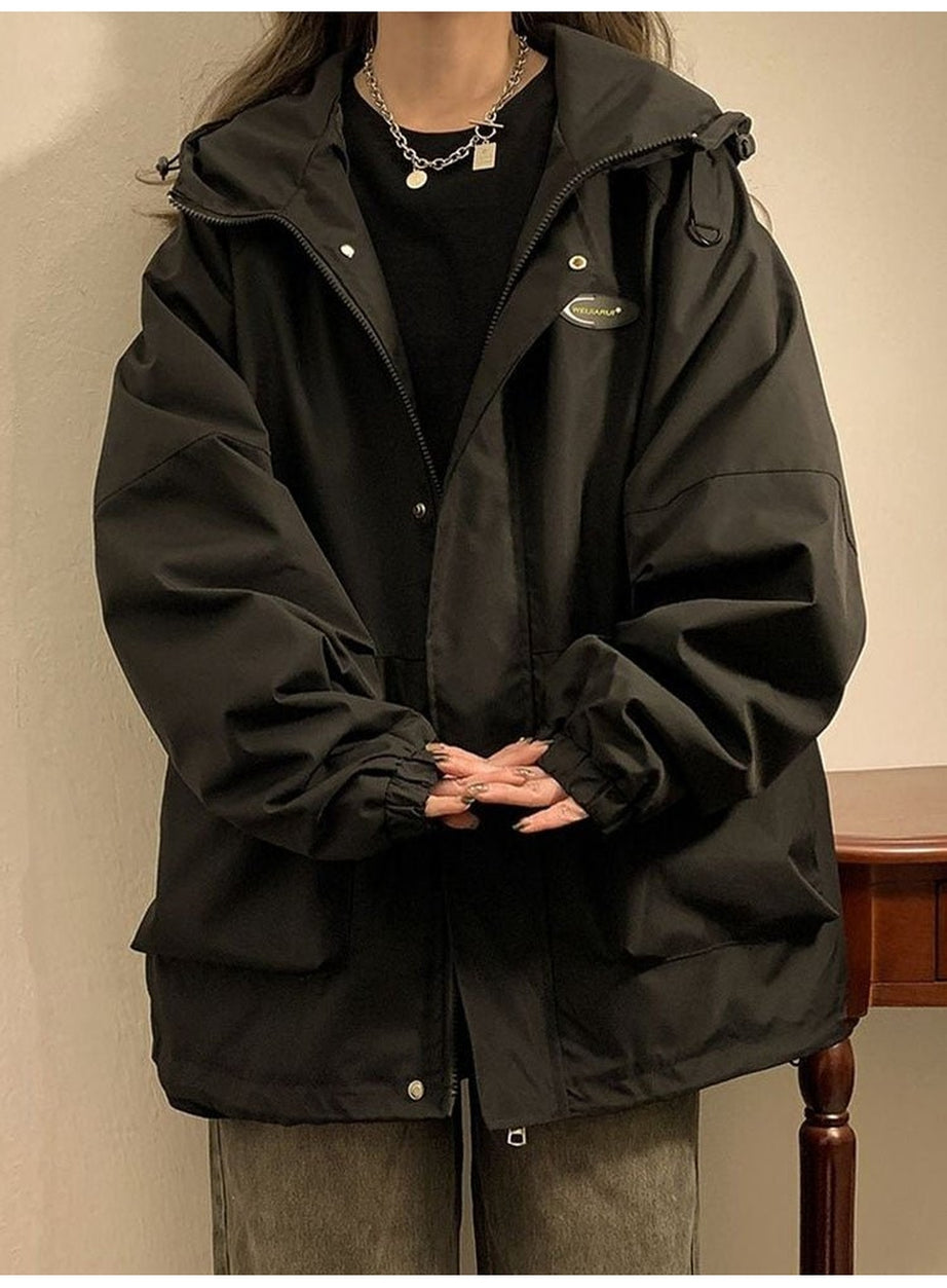 Y2k Korean Harajuku Zipper Jacket