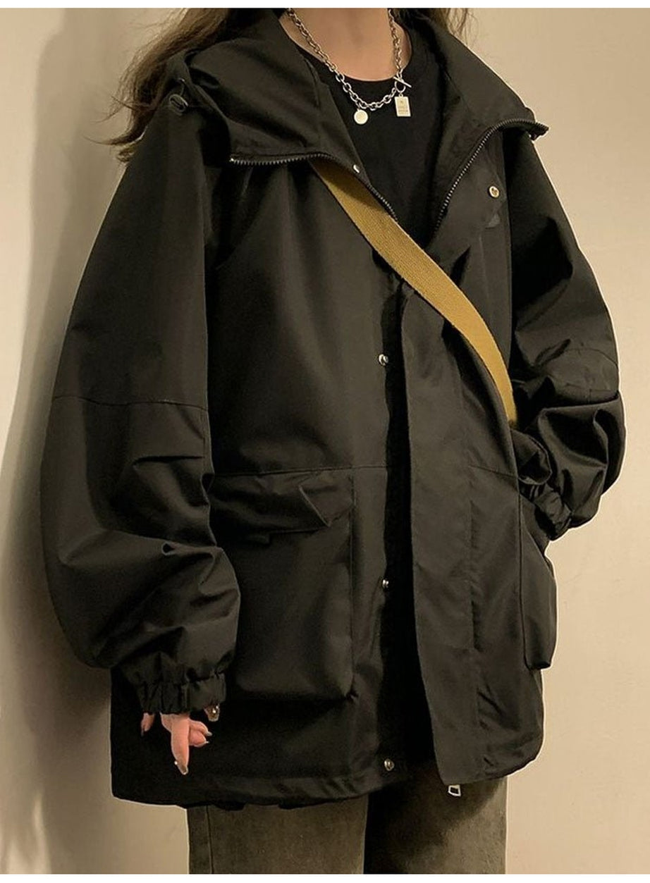 Y2k Korean Harajuku Zipper Jacket