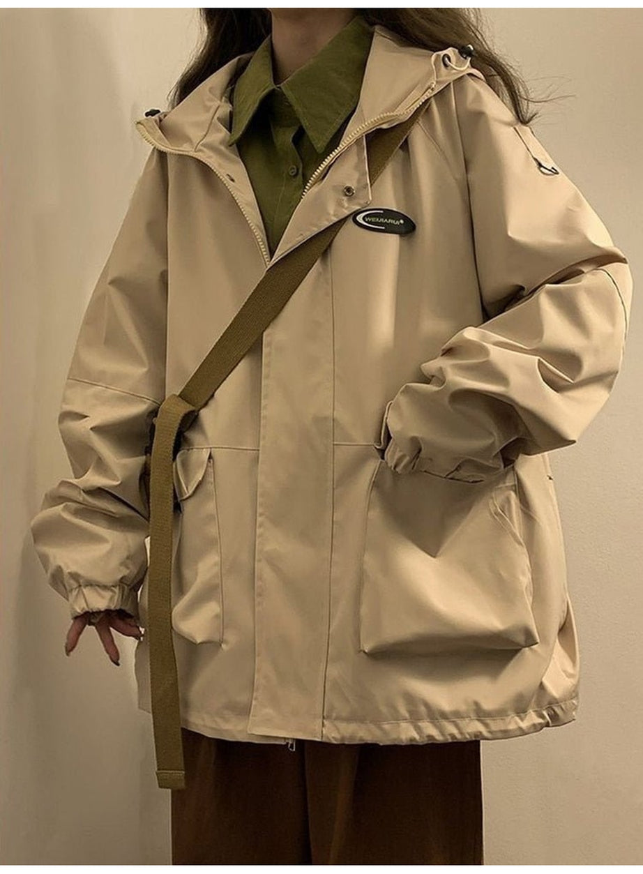 Y2k Korean Harajuku Zipper Jacket