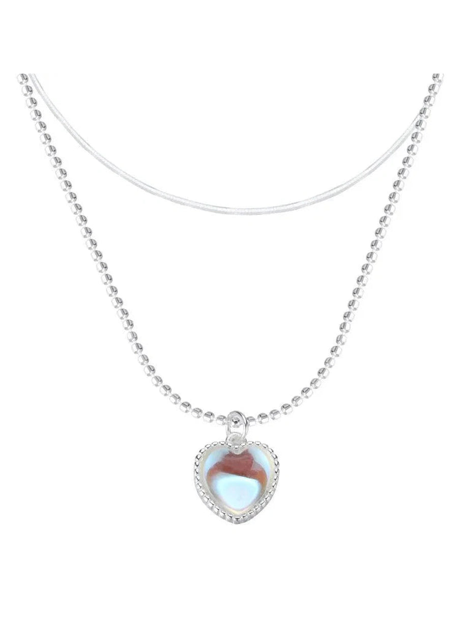 Y2k Korean Love Clavicle Necklace