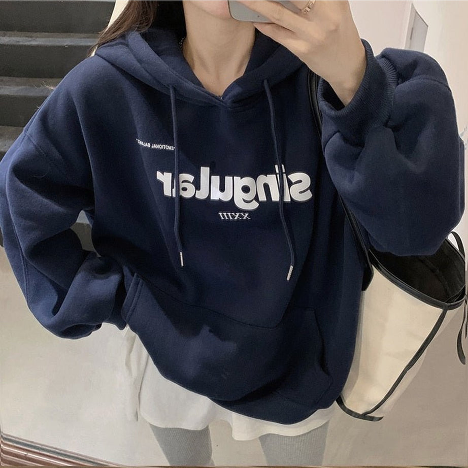 Y2k Korean Oversized Hoodie