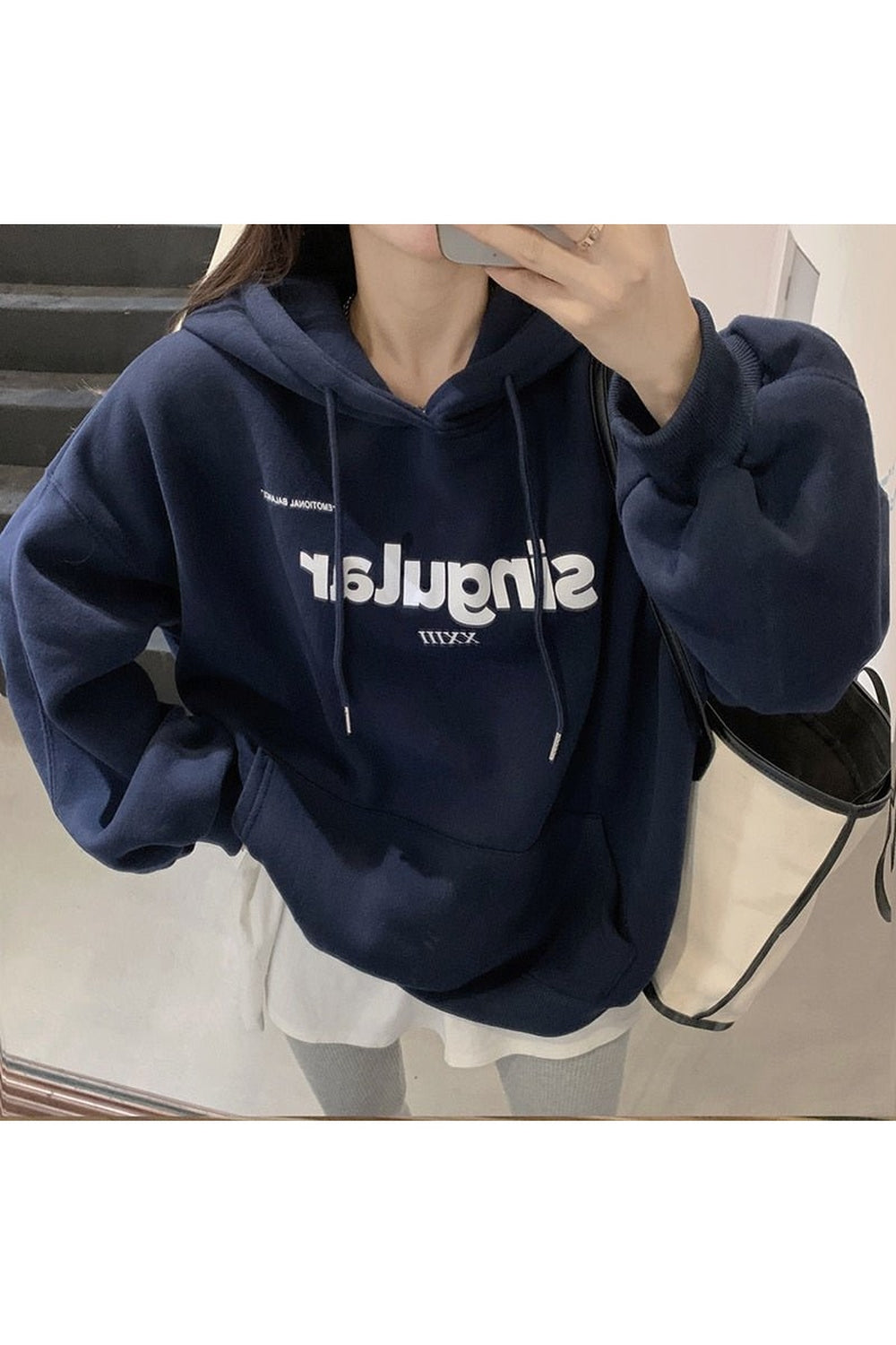Y2k Korean Oversized Hoodie