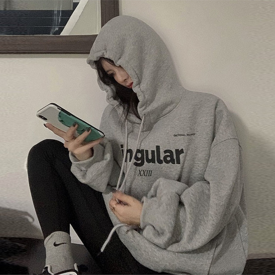 Y2k Korean Oversized Hoodie