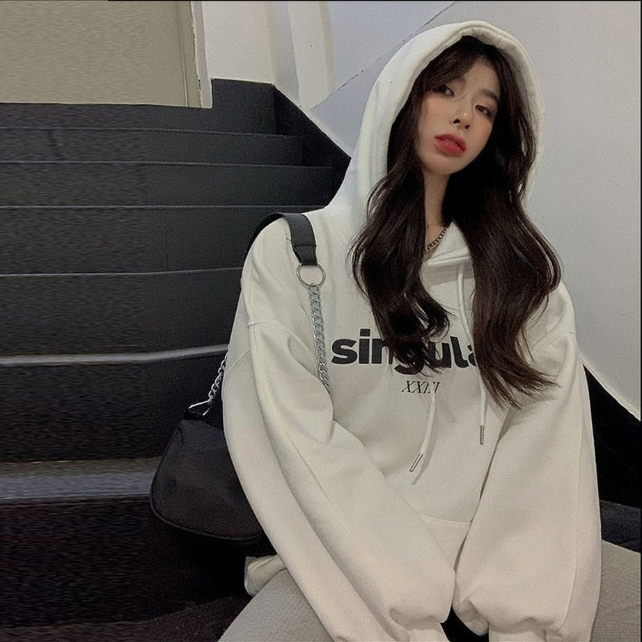 Y2k Korean Oversized Hoodie
