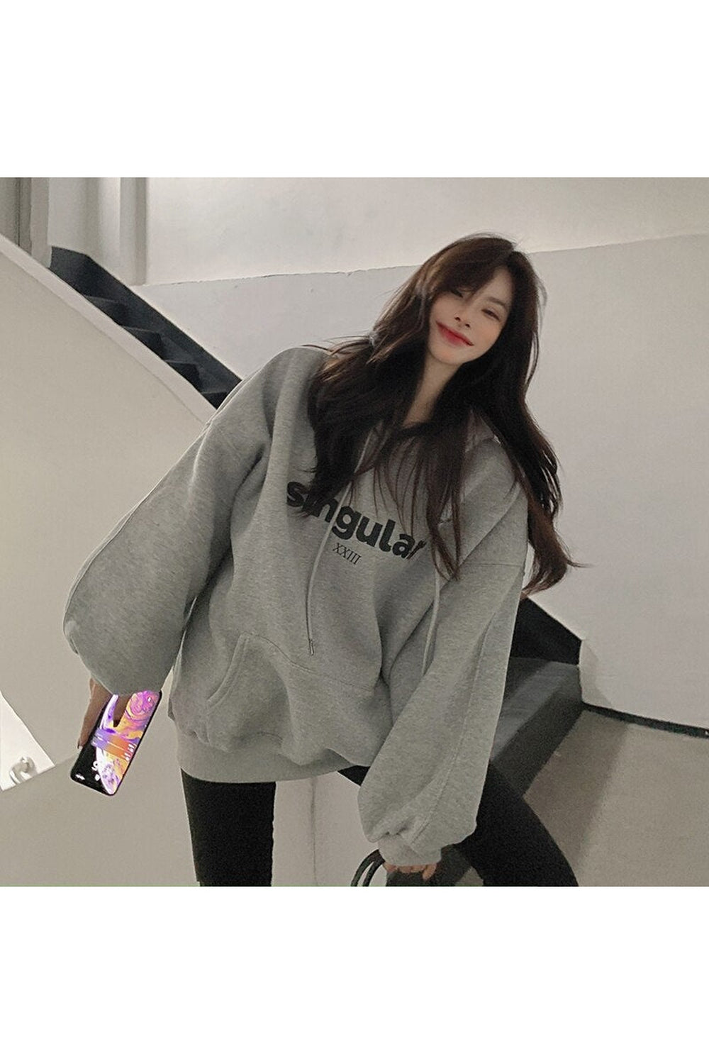Y2k Korean Oversized Hoodie