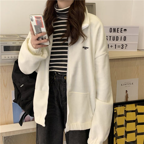 Korean Padded zip up jacket - Coats & Jackets