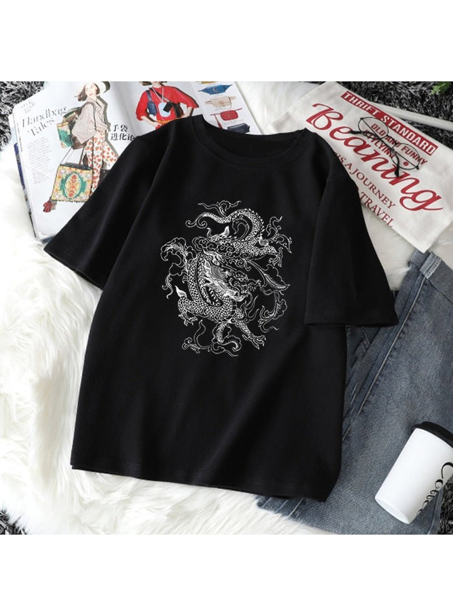 Y2k Korean Punk T-shirt