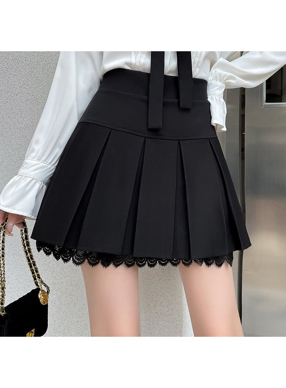 Y2k Korean Style A-line Short Skirt