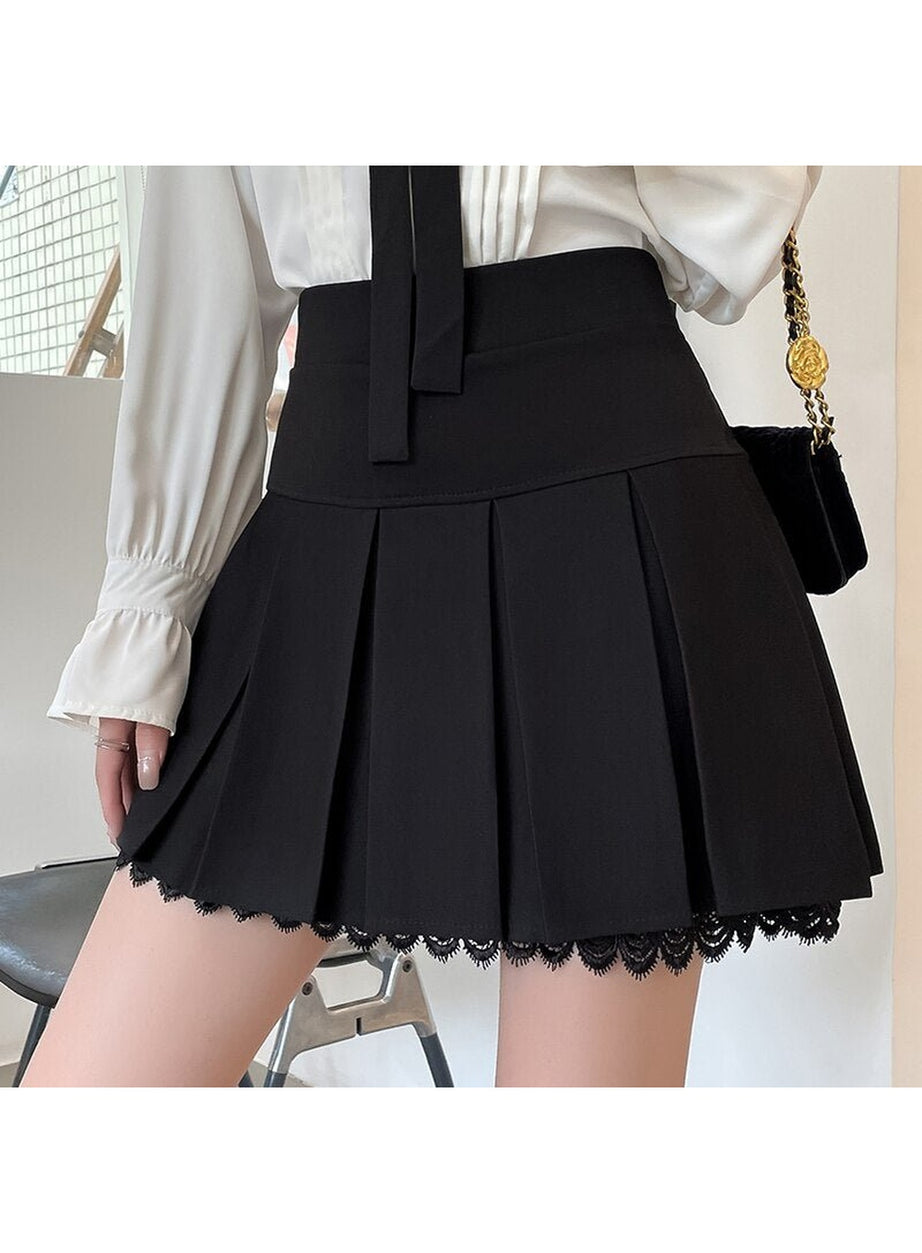 Y2k Korean Style A-line Short Skirt