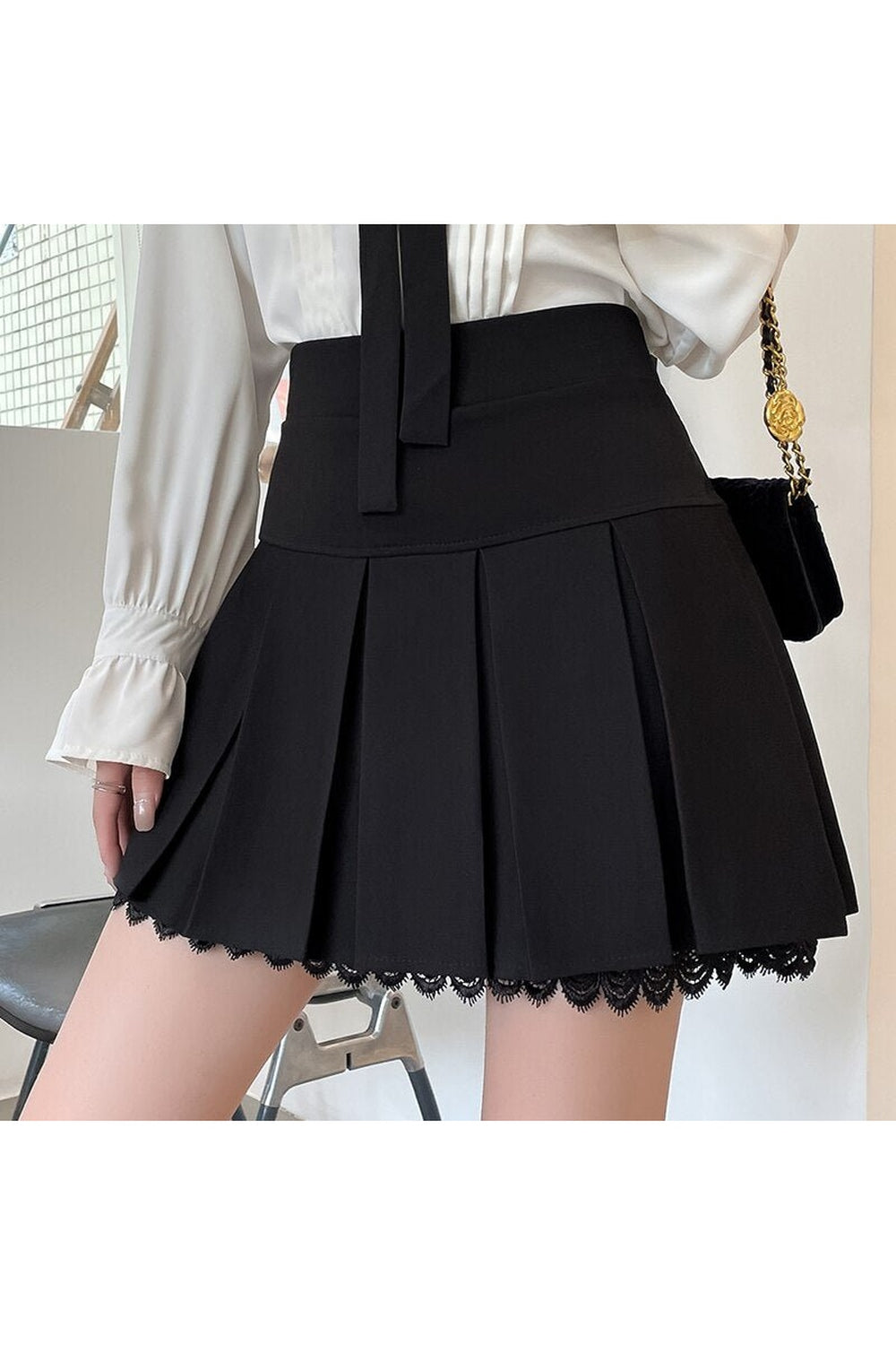 Y2k Korean Style A-line Short Skirt