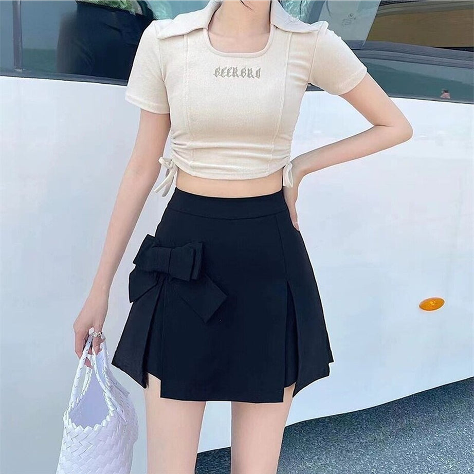 Y2k Korean Style Mini Shorts