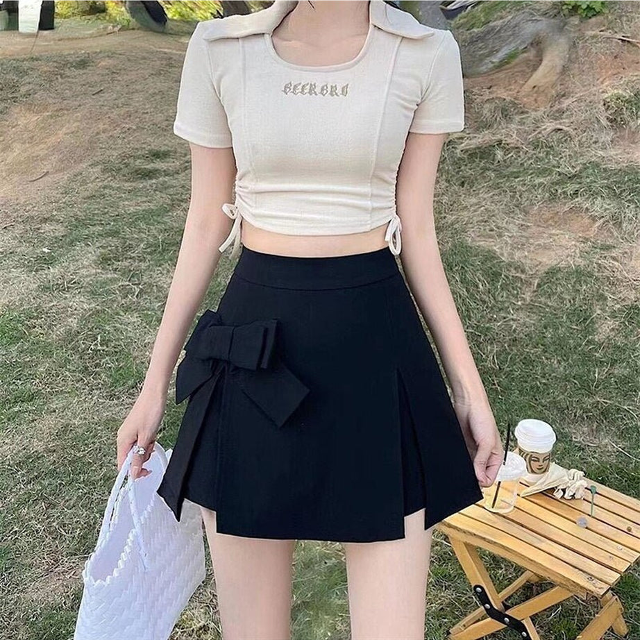 Y2k Korean Style Mini Shorts