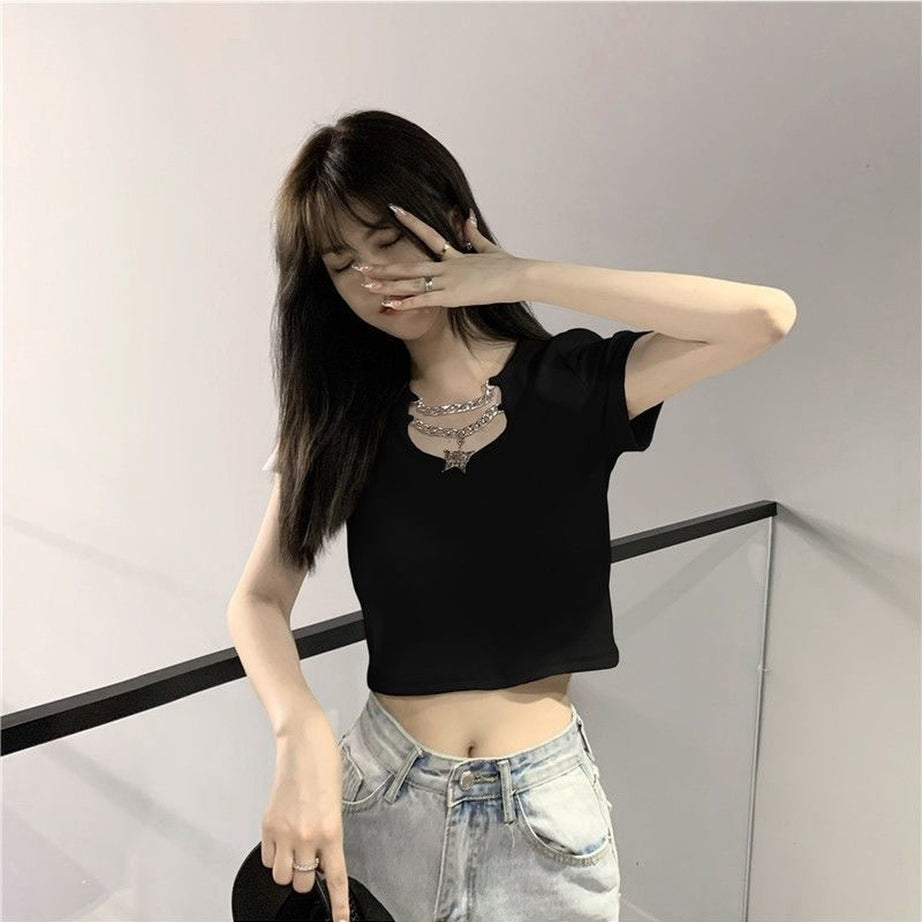 Y2k Korean Summer Long Sleeve T-shirt