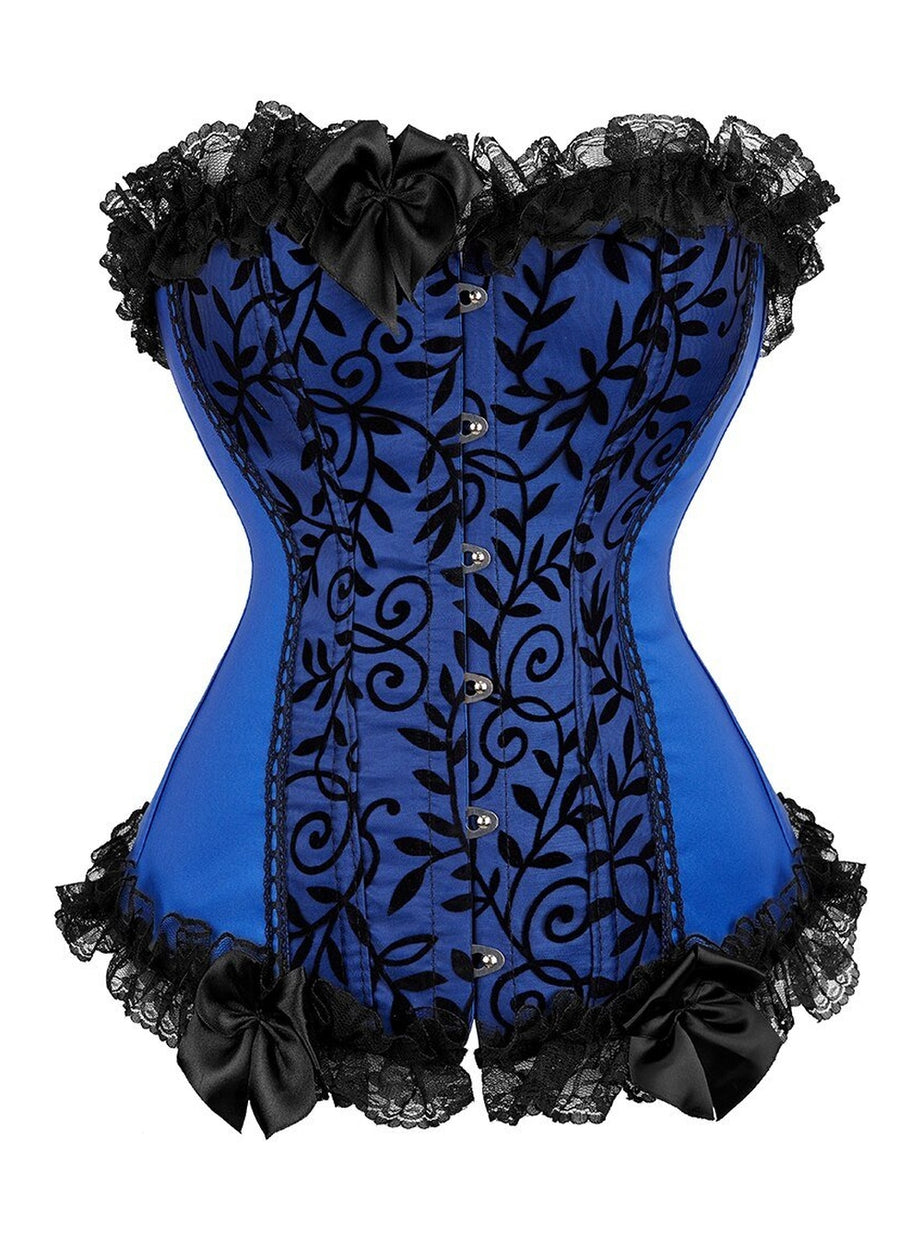 Y2k Lace Cover Overbust Corset