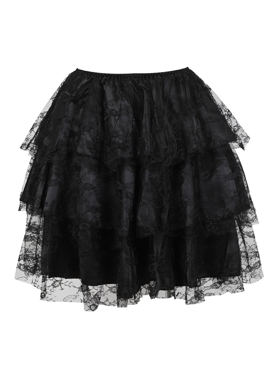 Y2k Lace Cover Overbust Corset