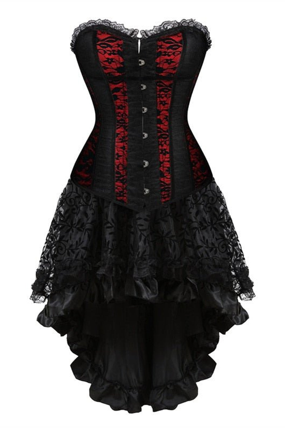 Y2k Lace Cover Overbust Corset